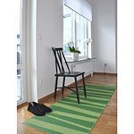 Tapis de couloir Design Are Zébré Vert - SOFIE SJOSTROM