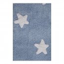 Tapis enfant STARS bleu Lorena Canals