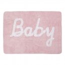 Tapis enfant BABY PETIT POINT rose Lorena Canals