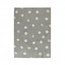 Tapis enfant TOPOS TRICOLOR Gris & Rose - Lorena Canals