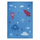 Tapis bleu LITTLE ASTRONAUTS Esprit Home