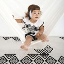 Tapis enfant BOHO CHIC noir et blanc Lilipinso