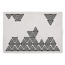 Tapis enfant BOHO CHIC noir et blanc Lilipinso