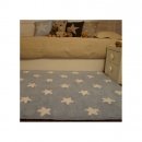 Tapis enfant STARS bleu Lorena Canals