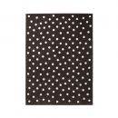 Tapis enfant DOT marron et blanc Lorena Canals