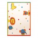 Tapis enfant ANIMAL FESTIVAL Sigikid blanc