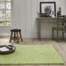 Tapis shaggy Homie vert Esprit Home