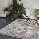 Tapis shaggy COOL GLAMOUR champagne Esprit Home