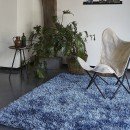 Tapis Shaggy COOL GLAMOUR Bleu - Esprit Home