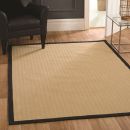 Tapis antidérapant naturel et bleu Herringbone Flair Rugs