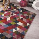 Tapis moderne rose Prism Flair Rugs