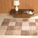 Tapis tufté main naturel Squared Flair Rugs