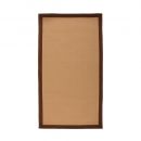 Petit tapis antidérapant naturel et marron Herringbone Flair Rugs