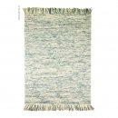 Tapis laine tissé main taupe Maya Flair Rugs