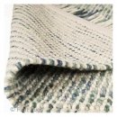 Tapis laine tissé main bleu Maya Flair Rugs