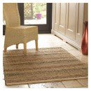 Tapis fait main terracotta Seagrass Flair Rugs