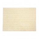Tapis Lavable Tresse Jaune Vanille M 120x160 - Lorena Canals