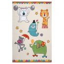 Tapis beige enfant Smart Kids Little Artists