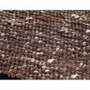 Tapis laine tissé main marron Spencer Home Spirit