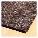 Tapis laine tissé main marron Spencer Home Spirit