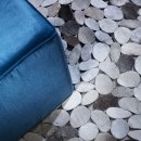 Tapis gris Home Spirit ISLAND