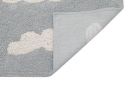 Tapis Lavable Nuages Gris Vintage S