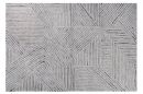 Tapis en Laine Lavable Chia Noir L - 170 x 240