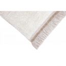 Tapis en Laine Lavable Steppe - Mouton Blanc M