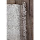 Tapis en Laine Lavable Steppe - Mouton Blanc M
