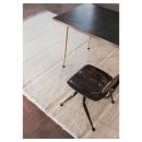 Tapis en Laine Lavable Steppe - Mouton Blanc L