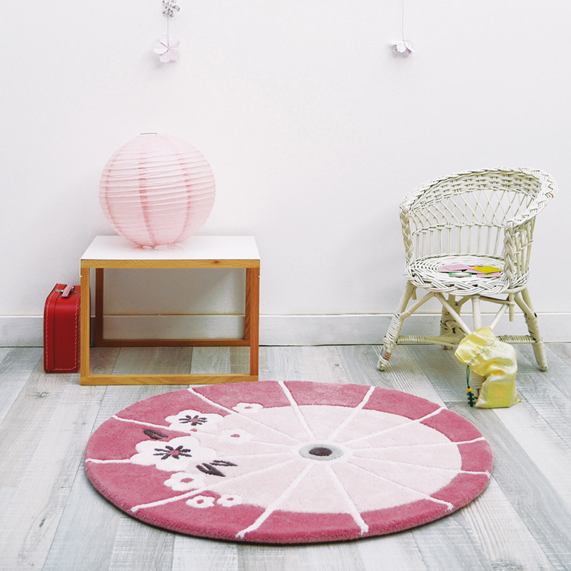 Tapis rose Lilipinso