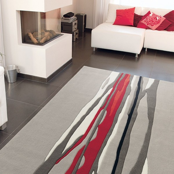 Tapis Arte Espina Red Trace