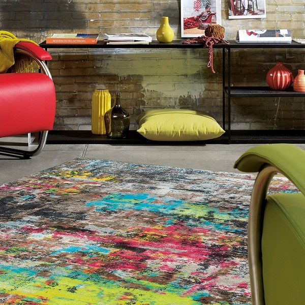 Tapis Arte Espina Action art multicolore