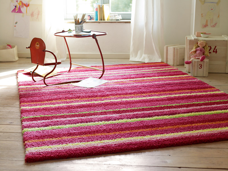 Tapis enfant rose Esprit